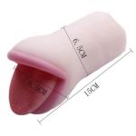Âm đạo giả silicon hình miệng cho nam, dụng cụ hỗ trợ tự kích thích dành cho người trưởng thành, kiểu dáng mô phỏng miệng, có hai phân loại màu lưỡi, phù hợp người tìm kiếm đồ chơi tình dục cá nhân và phụ kiện phòng the