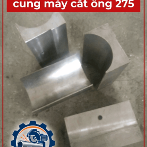 Bộ Hàm Kẹp Máy Cắt Ống 275, Kẹp Hình Cung Cho Cụm Ê Tô Gá Phôi, Phụ Tùng Máy Cắt Ống Kim Loại Dùng Trong Xưởng Cơ Khí, Hỗ Trợ Định Vị Chi Tiết Trước Khi Gia Công, Cần Xác Minh Khoảng Cách Lỗ Bắt Và Kích Thước Lắp