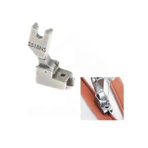Chân Vịt Máy May 1 Kim S518NS SUSEI, Chân Vịt Tra Khóa Kéo Giấu Có Dẫn Hướng Giữa, Thiết Kế Hẹp Cho Máy May Công Nghiệp Mũi Thẳng, Hỗ Trợ Đưa Kim Gần Rãnh Khóa Và Kiểm Soát Đường May Ổn Định