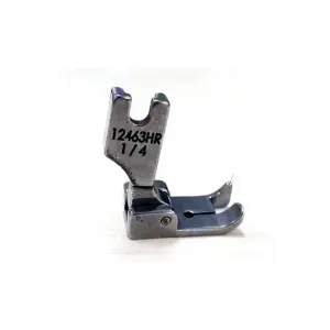 Chân Vịt 1 Kim Mí Chết 1/4 Inch, Phụ Tùng Máy May Công Nghiệp, Chân Vịt Dẫn Mép May Mí, Hỗ Trợ Định Hướng Vải Theo Cữ 1/4 Inch, Giúp Đường May Ổn Định Khi May Sát Mép Và Đường Trang Trí