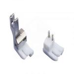 Chân vịt mí phải TCR 1/16 bằng nhựa, chân vịt bù phải 2 ly cho máy may công nghiệp 1 kim, hỗ trợ giữ mép vải theo cữ khi may đường thẳng, may mí và hoàn thiện chi tiết hàng may mặc