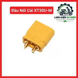Jack XT30U Cái, Đầu Nối XT30U-M 2 Chân Hàn Dây, Jack XT30 Nữ Cho Pin RC, Pin LiPo, Drone FPV, ESC, Bộ Điều Tốc, Bộ Sạc, Mạch Phân Phối Điện, Tiếp Điểm Mạ Vàng, Vỏ Polyamide, Kết Nối Nguồn DC