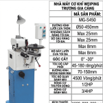 Máy Mài Lưỡi Cưa Kim Loại 450, Máy Mài Răng Cưa Đĩa Hỗ Trợ Phục Hồi Độ Sắc Bén, Mài Sửa Và Vát Cạnh Răng Cưa, Phù Hợp Xưởng Gia Công Kim Loại, Cơ Sở Sản Xuất Lưỡi Cưa Và Đơn Vị Bảo Dưỡng Dụng Cụ Cắt