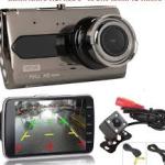 Camera hành trình VietMap X008, màn hình 4 inch, ghi hình Full HD trước sau, góc siêu rộng 170°, cảm biến G, giám sát đỗ xe 24h, phát hiện chuyển động, ghi vòng lặp tự động, hỗ trợ tiếng Việt