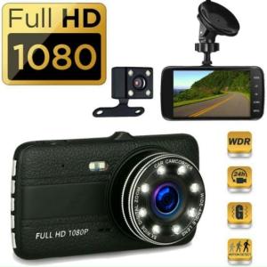 Camera Hành Trình X004, Màn Hình 4inch Quay Trước & Sau Full HD 1080p, G-Sensor Khóa File Khi Va Chạm, 8 IR LED Ban Đêm, Ghi Chu Kỳ – Ghi Lại Mọi Khoảnh Khắc & Bảo Vệ Quyền Lợi Của Bạn