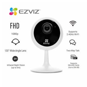 Camera WiFi 2.0MP EZVIZ C1C Chính Hãng 1080P – Giám Sát An Ninh Thông Minh Trong Nhà, Góc Rộng 130°, Đàm Thoại Hai Chiều, Hồng Ngoại 12m, Phát Hiện Chuyển Động, Lưu Trữ Thẻ Nhớ 128GB, Giải Pháp Bảo Vệ Gia Đình Và Văn Phòng Toàn Diện.