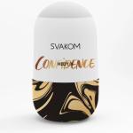 SVAKOM Hedy X trứng thủ dâm nam dạng nhỏ gọn, thiết bị chăm sóc cá nhân vận hành thủ công không cần nguồn điện, kiểu dáng kín đáo, thuận tiện cất giữ trong không gian riêng, dành cho người trưởng thành tìm kiếm cốc thủ dâm cầm tay