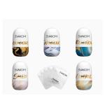 SVAKOM Hedy X trứng thủ dâm nam dạng nhỏ gọn, thiết bị chăm sóc cá nhân vận hành thủ công không cần nguồn điện, kiểu dáng kín đáo, thuận tiện cất giữ trong không gian riêng, dành cho người trưởng thành tìm kiếm cốc thủ dâm cầm tay